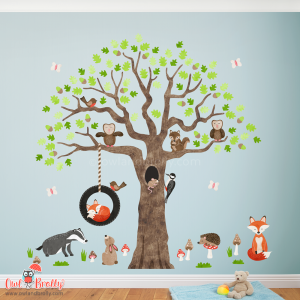 Oak Tree Wall Stickers