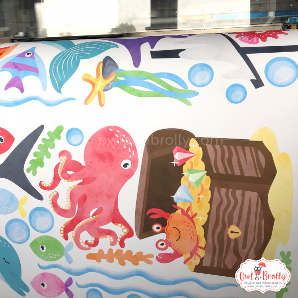 Under The Sea Animals Wall Stickers (Large Scene) - Image 4
