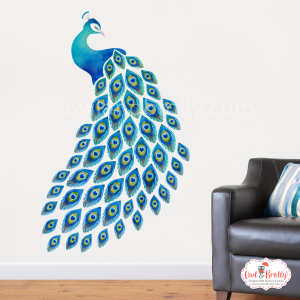 Peacock Wall Stickers