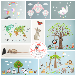 All Nursery Wall Stickers and Decals