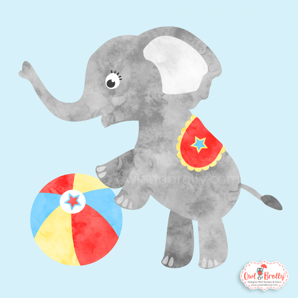 Circus Animals Wall Stickers - Image 6