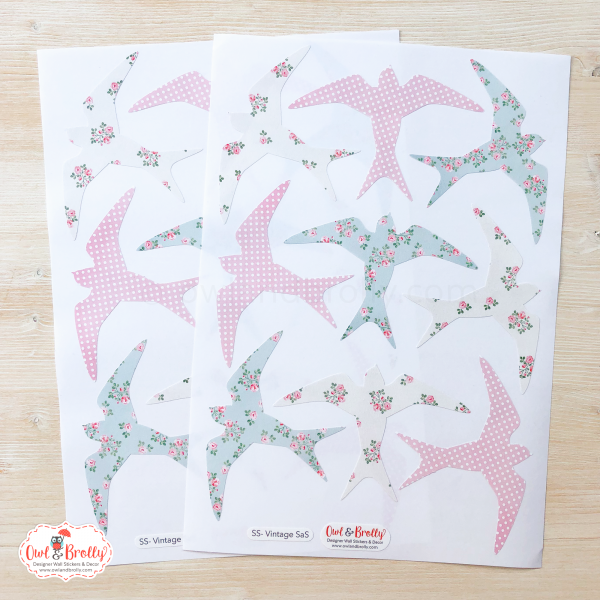 Swift Bird Wall Stickers - Smaller Spaces Collection - Image 2