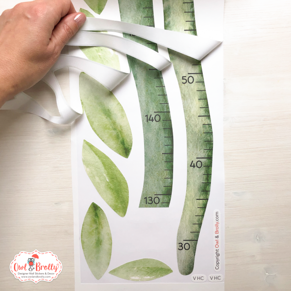 Simple Minimalist Height Chart Wall Stickers - 3 options - Image 5