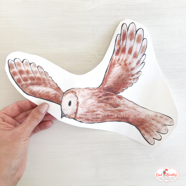 Woodland Animals Owl Wall Sticker - Hill Top Tree Decal Range
