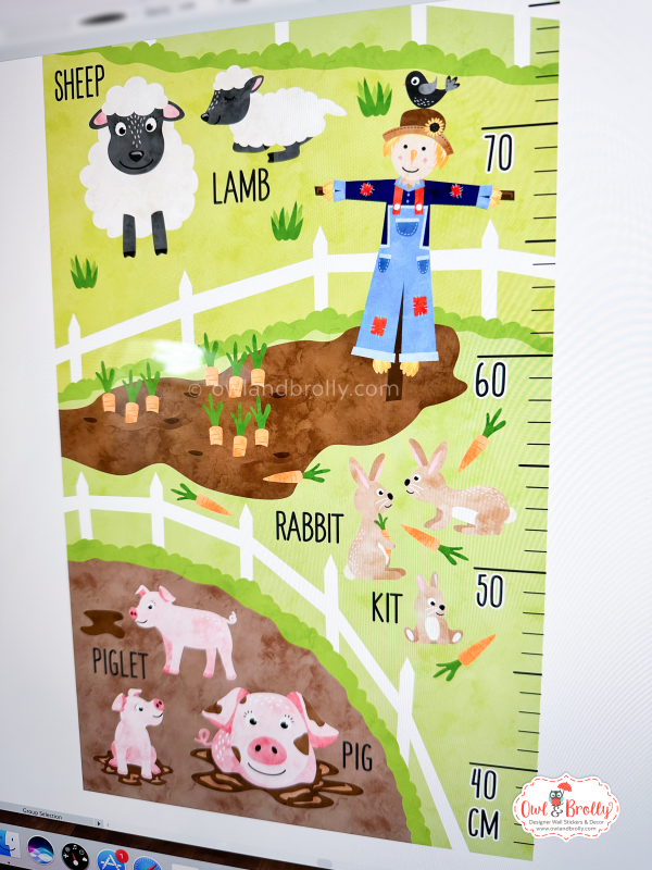 Height Chart Wall Stickers - Coming Soon! - Image 6